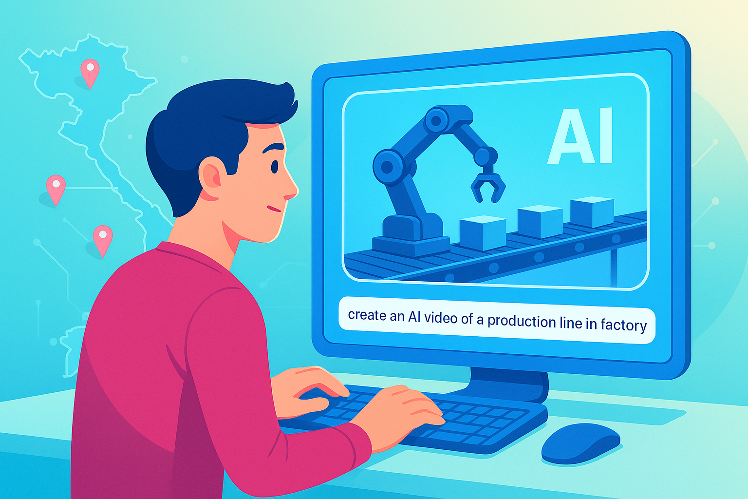 Xu hướng 2025: AI giúp giảm 40% phí phim doanh nghiệp